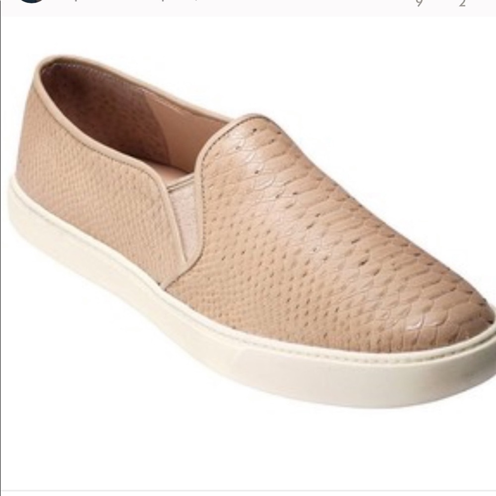 COLE HAAN Blush Tan Bowie Slip On Sneaker Size 8